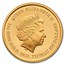 2021 Tuvalu 1 oz Gold Laughing Buddha Jade Proof
