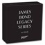 2021 Tuvalu 1 oz Silver 007 James Bond Legacy Series: 1st Issue