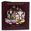 2021 Tuvalu 1 oz Silver $1 Diwali Medallion Proof