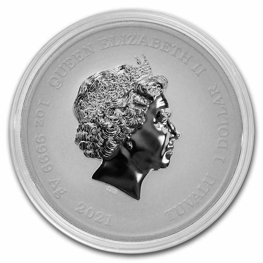 Buy 2021-P Tuvalu 1 oz Silver Gods of Olympus BU (Hades) | APMEX