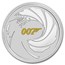 2021 Tuvalu 1 oz Silver James Bond 007 BU