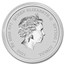 2021 Tuvalu 1 oz Silver James Bond 007 BU