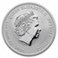 2021 Tuvalu 1 oz Silver John Wayne BU