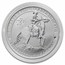 2021 Tuvalu 1 oz Silver John Wayne BU