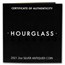 2021 Tuvalu 2 oz Silver Hourglass Antiqued