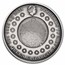 2021 Tuvalu 2 oz Silver Tears of the Moon Antiqued