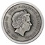 2021 Tuvalu 5 oz Silver Antiqued Gods of Olympus (Poseidon)
