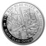 2021 Tuvalu 5 oz Silver Black Flag (The Red Flag Fleet)
