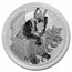 2021 Tuvalu 5 oz Silver Gods of Olympus BU (Hades)