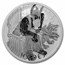 2021 Tuvalu 5 oz Silver Gods of Olympus BU (Hades)