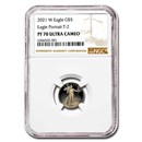 2021-W 1/10 oz Proof Gold Eagle T2 PF-70 UCAM NGC