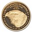 2021-W 1/2 oz Proof Gold Eagle (Type 2) PR-70 PCGS (FDI Gld Foil)