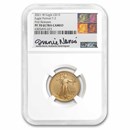 2021-W 1/4 oz Proof Gold Eagle (Type 2) PF-70 UCAM NGC