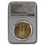 2021-W 1 oz Burnished Gold Eagle Type 2 MS-69 NGC (ER)