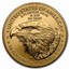 2021-W 1 oz Burnished Gold Eagle (Type 2) (w/Box & COA)