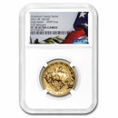 2021-W 1 oz HR American Liberty Gold PF-70 NGC (First Releases) 2021-W 1 oz HR American Liberty Gold PF-70 NGC (First Releases)