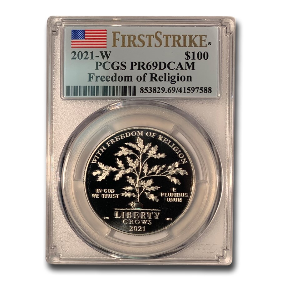 2021-W 1 oz Proof Platinum Eagle PR-69 PCGS (FirstStrike®)