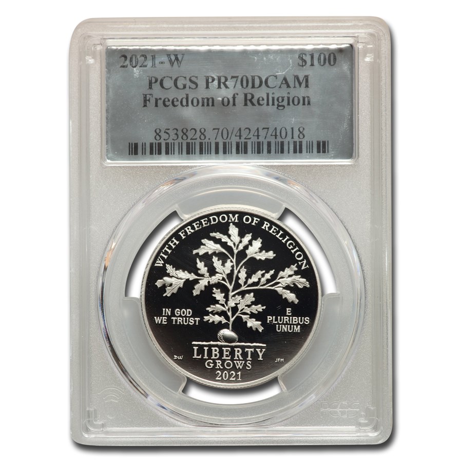 2021-W 1 oz Proof Platinum Eagle PR-70 PCGS