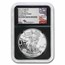 2021-W American Silver Eagle (Type 1) PF-70 NGC (FDI, Mercanti)