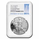 2021-W American Silver Eagle (Type 1) PF-70 NGC (FDI)