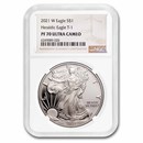 2021-W American Silver Eagle (Type 1) PF-70 NGC