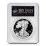 2021-W American Silver Eagle (Type 1) PR-70 PCGS (FD, Black)
