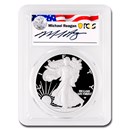 2021-W American Silver Eagle (Type 2) PR-70 PCGS (FDI, Reagan)