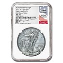 2021-W Burnished American Silver Eagle (Type 2) (MS-70 NGC (FDI) 2021-W Burnished American Silver Eagle (Type 2) (MS-70 NGC (FDI)