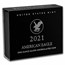 2021-W Burnished American Silver Eagle (Type 2) (w/Box & COA)
