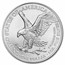 2021-W Burnished American Silver Eagle (Type 2) (w/Box & COA)