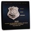 2021-W Gold $5 Law Enforcement Memorial Proof (w/Box & COA)