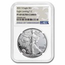 2021-W Proof American Silver Eagle (Type 2) PF-69 NGC