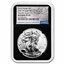 2021-W Silver Eagle (Type 1) Rev Proof PF-69 NGC (Design Set)