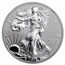 2021-W Silver Eagle (Type 1) Reverse Proof PF-70 NGC (FR)