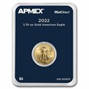 2022 1/10 oz American Gold Eagle (MintDirect® Single)