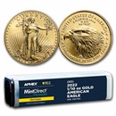 2022 1/10 oz American Gold Eagles (50-Coin MDP® + PCGS FS® Tube)