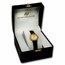 2022 1/10 oz Gold American Eagle Leather Band Watch