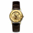 2022 1/2 oz Gold American Eagle Leather Band Watch