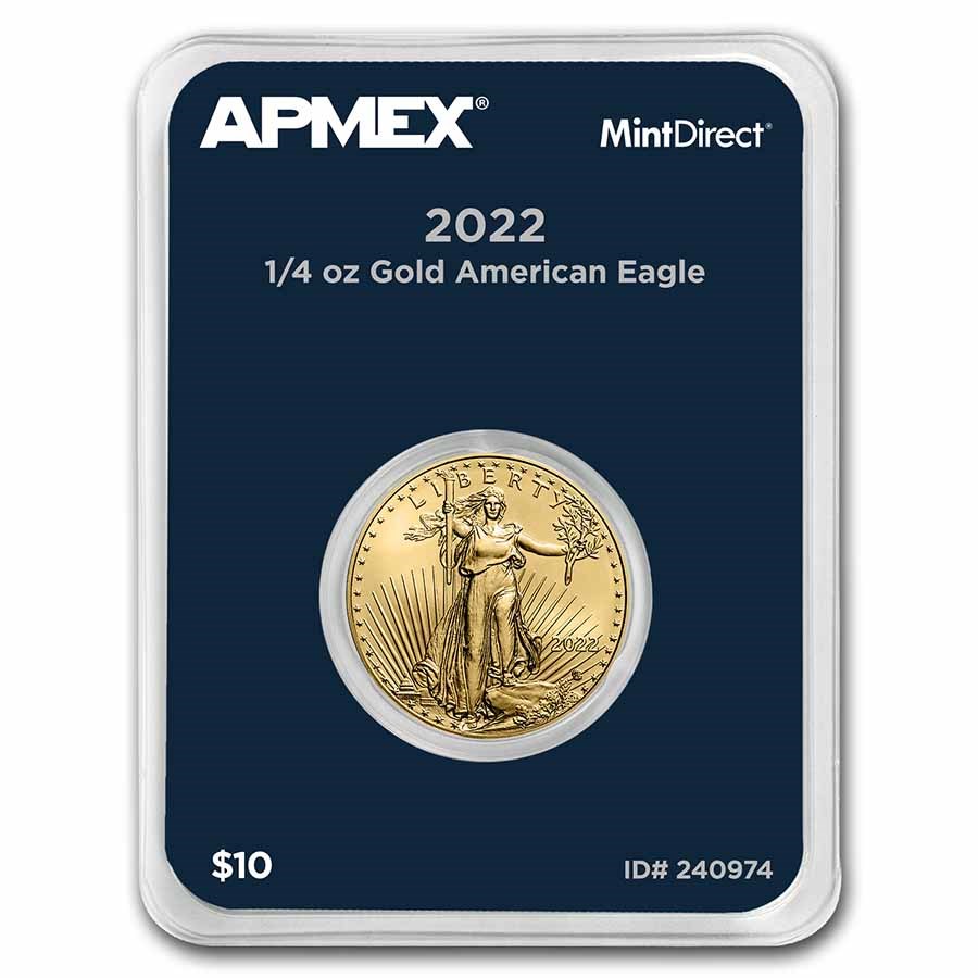 2022 1/4 oz American Gold Eagle (MintDirect® Single)