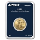 2022 1/4 oz American Gold Eagle (MintDirect® Single) 2022 1/4 oz American Gold Eagle (MintDirect® Single)