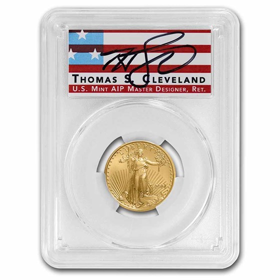 2022 1/4 oz American Gold Eagle MS-70 PCGS (FDI, Cleveland) 2022 1/4 oz American Gold Eagle MS-70 PCGS (FDI, Cleveland)