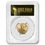 2022 1/4 oz American Gold Eagle MS-70 PCGS (FirstStrike®, Black)