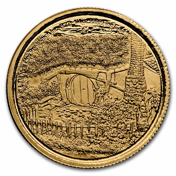 2022 1/4 oz Gold Coin $25 The Lord of the Rings: The Shire 2022 1/4 oz Gold Coin $25 The Lord of the Rings: The Shire