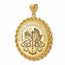 2022 1/4 oz Gold Philharmonic Pendant (Rope-Prong Bezel)