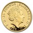 2022 1/4 oz Gold Tudor Beasts Lion of England Proof (Box/COA)