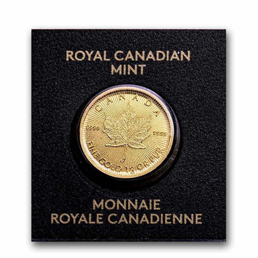 2022 1 gram Gold Maple Leafs Maplegram25™ (In Assay)