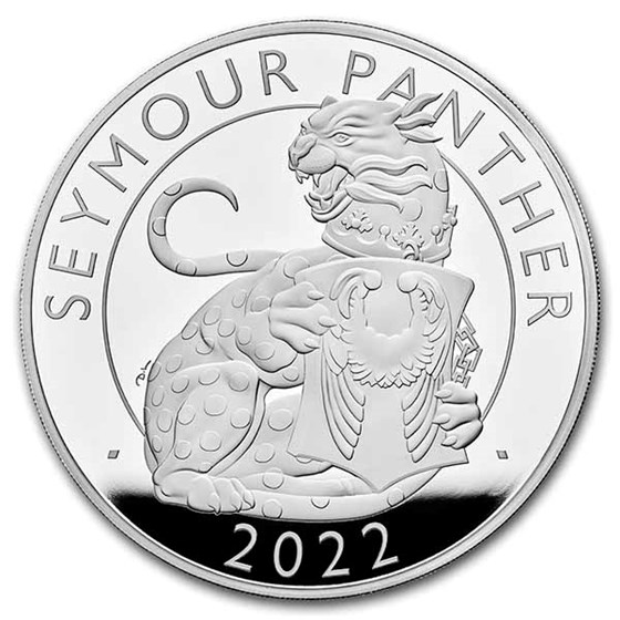 2022 1 kilo Silver Royal Tudor Beast Panther Prf (Box/COA) 2022 1 kilo Silver Royal Tudor Beast Panther Prf (Box/COA)