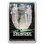 2022 1 oz Ag Coin $2 LOTR: Fellowship of the Ring Movie Poster