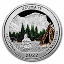 2022 1 oz Ag NATB California Yosemite National Park (Colorized)
