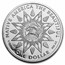 2022 1 oz Ag NATB Oklahoma Chickasaw National Recreation Area